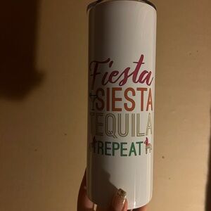 Fiesta Siesta Tequila Repeat Tumbler